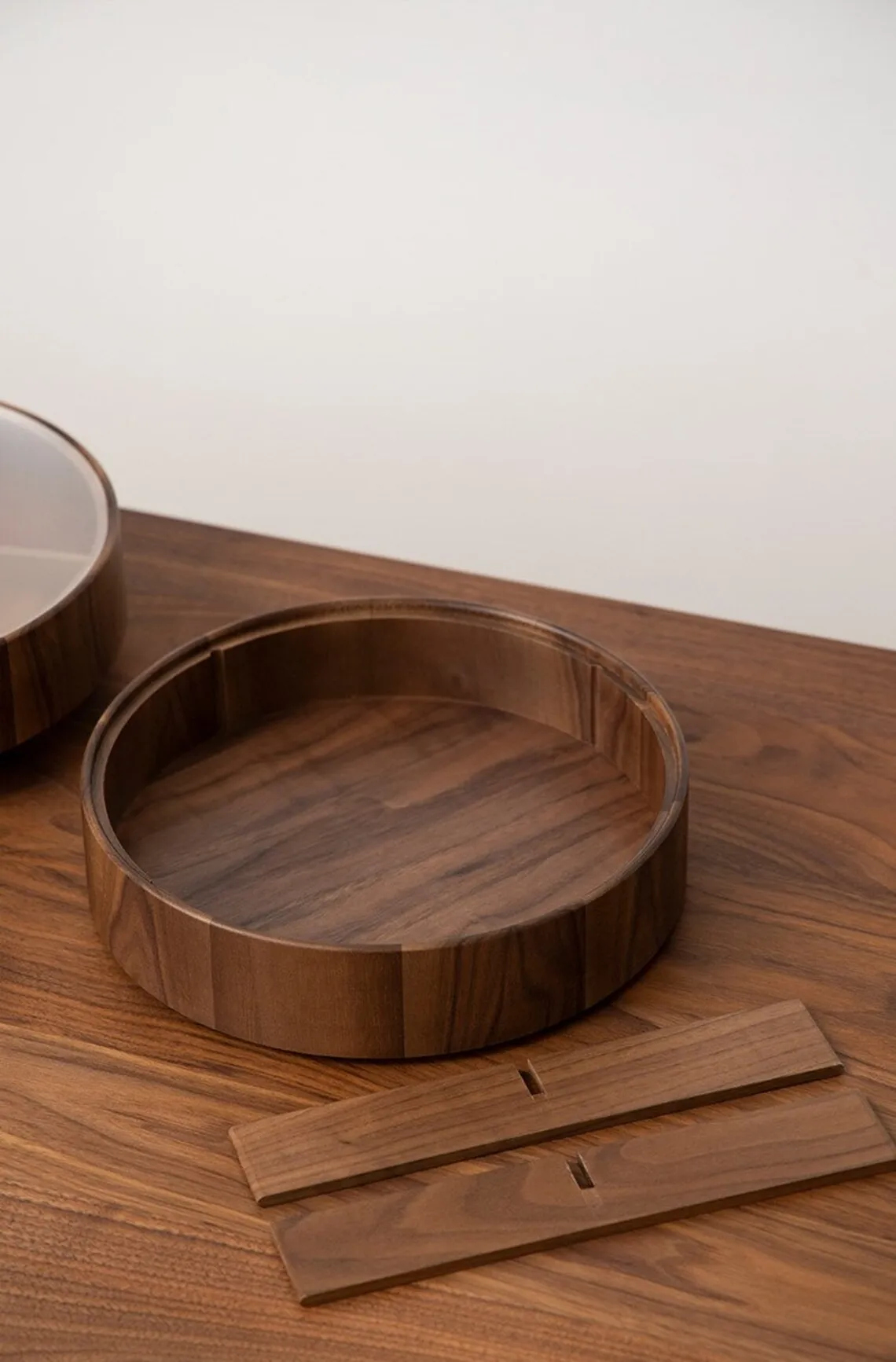 Fancy  Design Wooden Dry fruit Box 4 Container Box Decorative Design For Decorate Table Top Food Safe Wood Polish Use Box