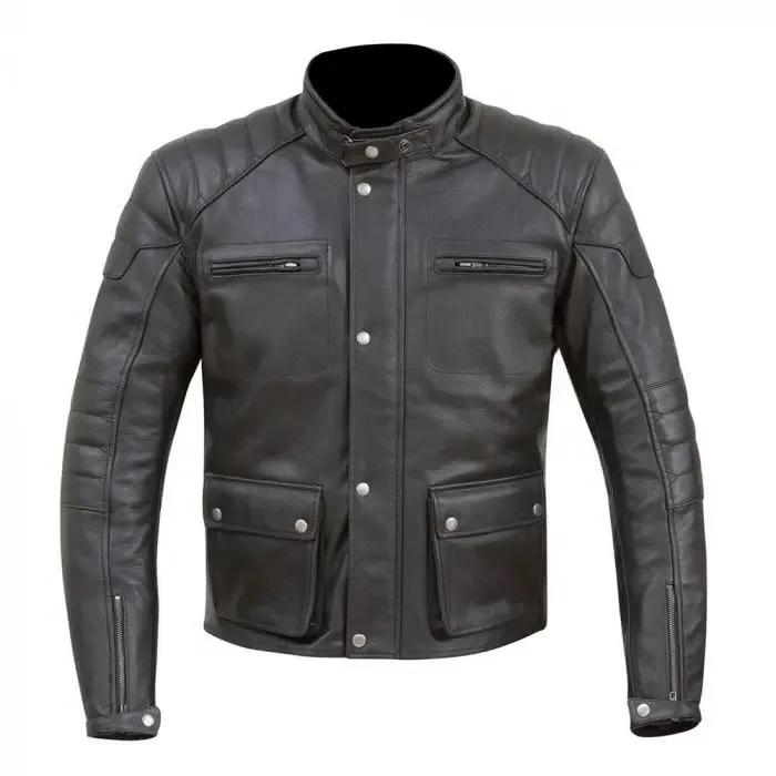 Fashion Men black Lamb Leather Jacket/men leather jackets Pakistan leather jackets Coats New High Quality