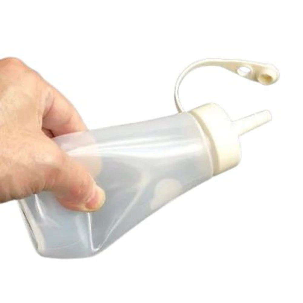 Hot Selling White Japanese Plastic Food Grade Frosted Salad Dressing Squeeze Bottle