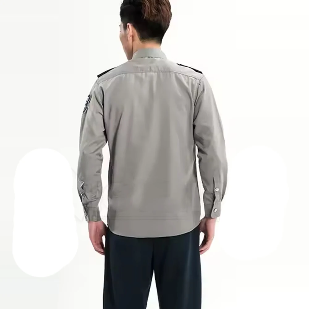OEM Service Best Material Comfortable Men Security Uniform / Professional Quick Dry Breathable Wholesale Security Uniform