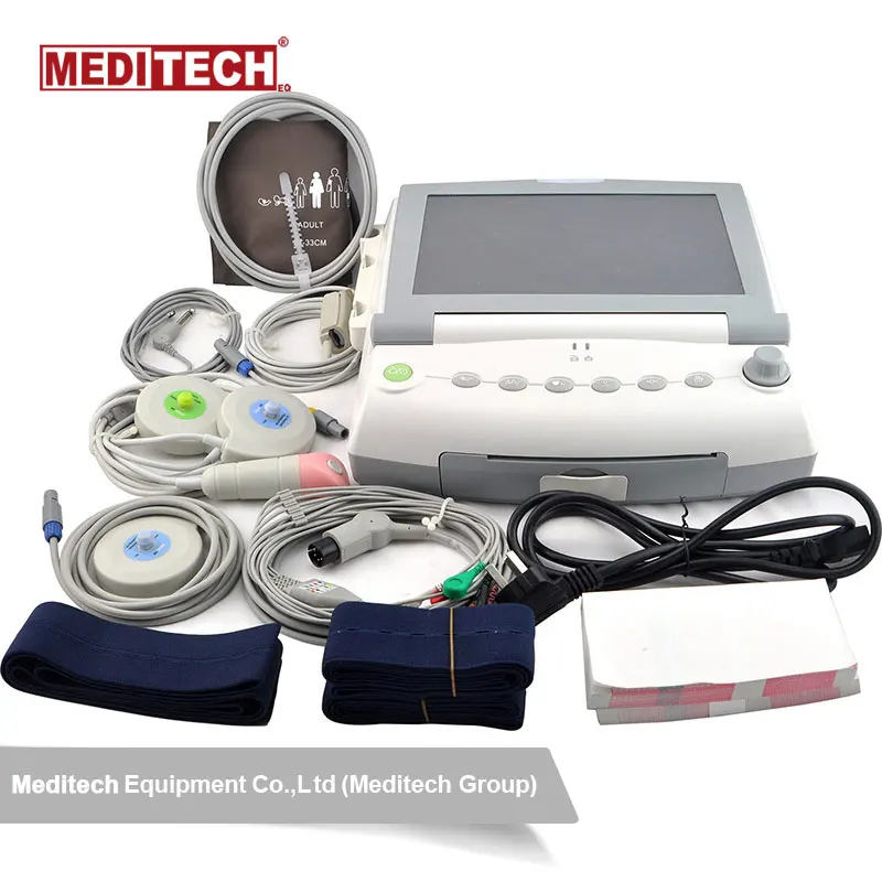 Single and Twins Monitoring Fetal monitor  CTG Machine Pregnant Women Baby Fetal heart monitor