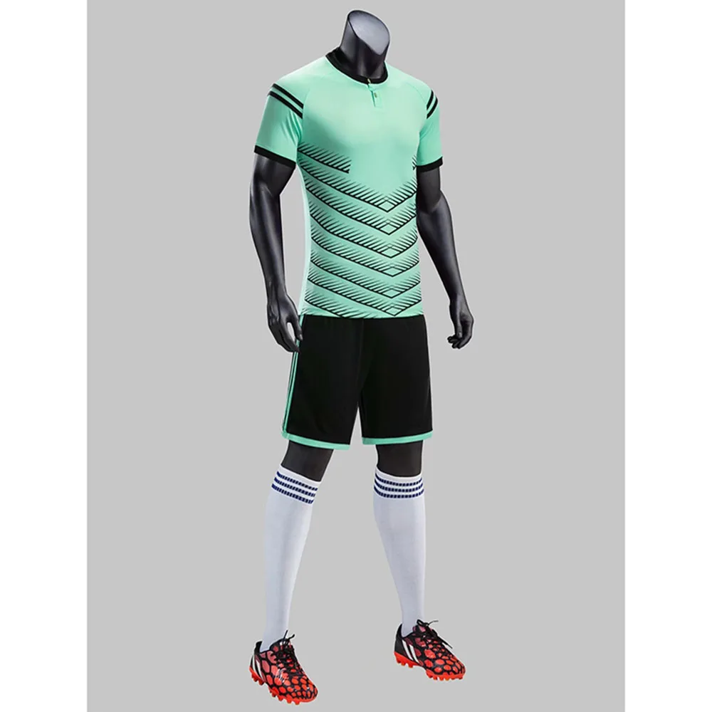 Custom 23-24 New Season Quick Dry Jersey Football Shirt high quality Uniform Sublimation Soccer Jersey Set Kid Soccer Uniform