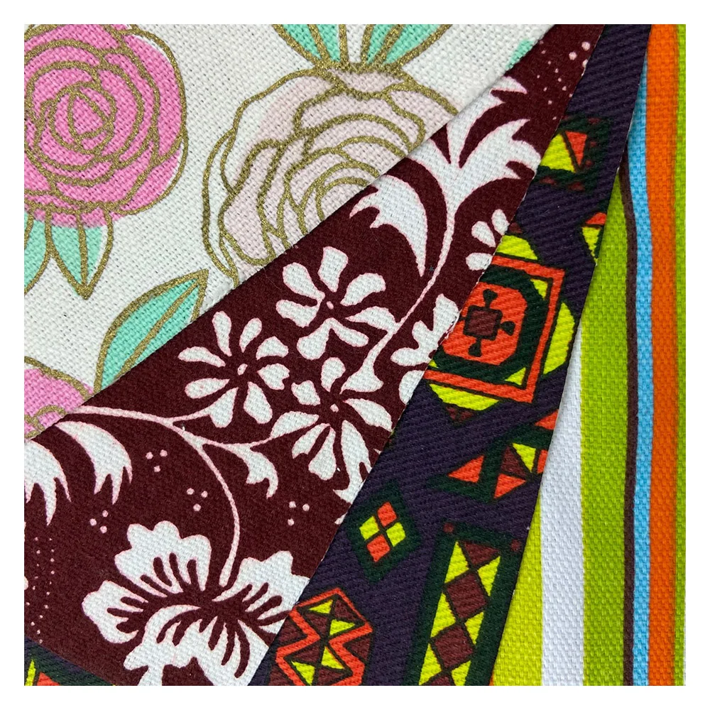 100% cotton convention canvas fabric- heavy duty cotton canvas fabric- printed cotton canvas fabric