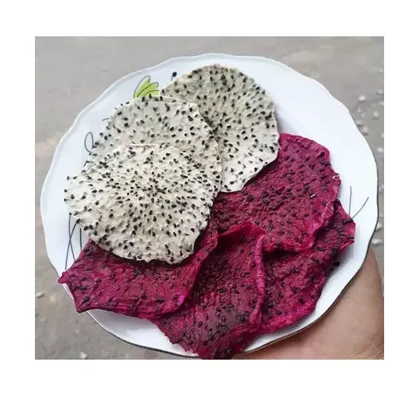 Sweet Sour Salty Fresh Materials Sliced Soft dried Dragon fruit For Snack food With ISO HACCP Certification
