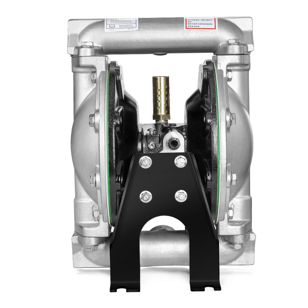 Aluminum alloy material diaphragm pump chemical wear pneumatic diaphragm pump acid diaphragm pumps