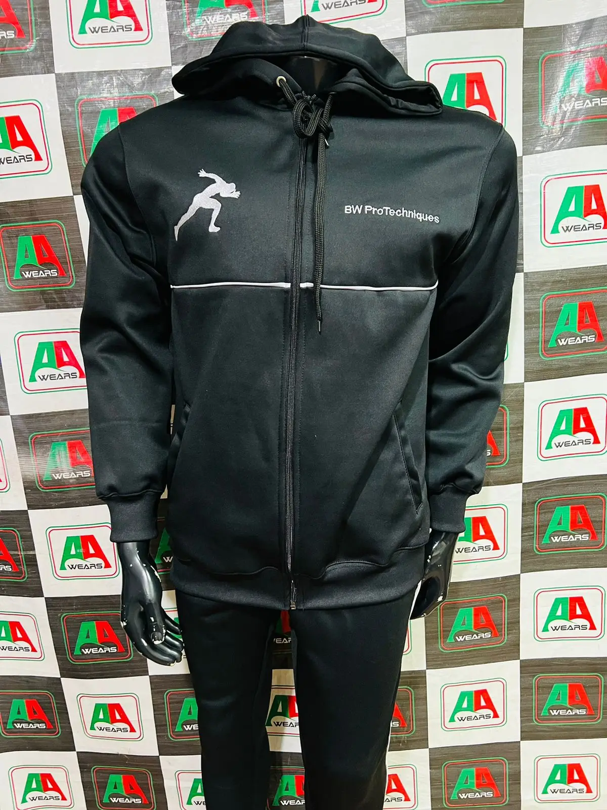 Person Training Wear Lightweight Tracksuit Grey Active Sports Casual Adults Winter for Men High Quality Men Tracksuits Polyester