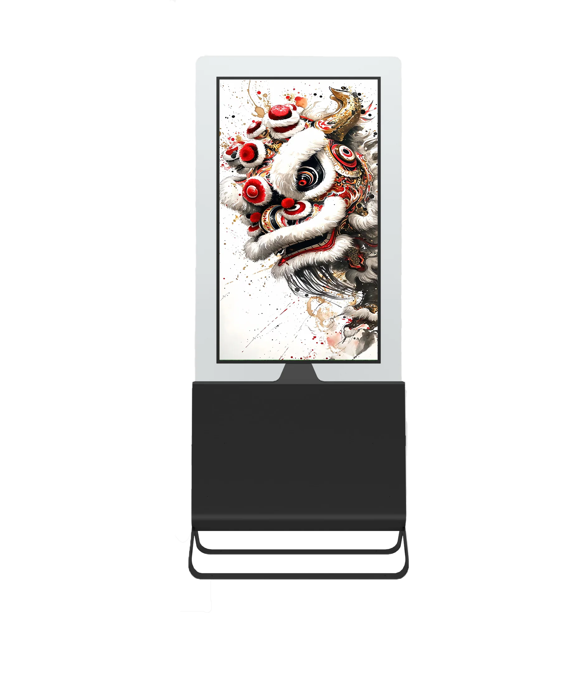 43 inch double-sided LCD screen ultra-thin Advertising Totem Pavilion CMS Software Display digital signage and monitor