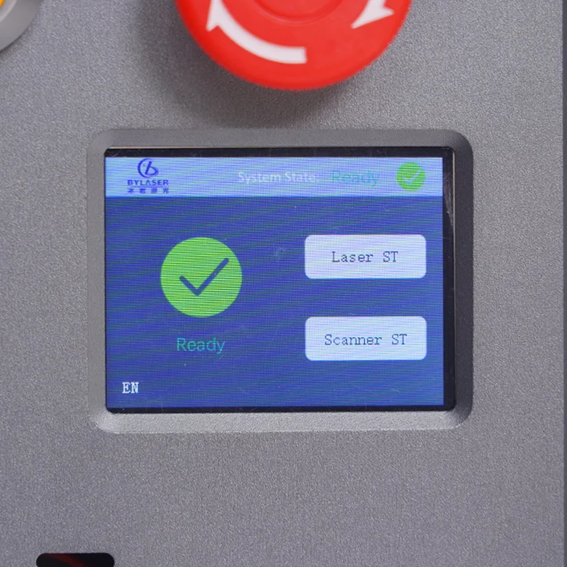 New Intelligent Detection Monitor System Upgrade Split Portable Fiber Laser Marking Machine 60w 100W JPT MOPA for Metal