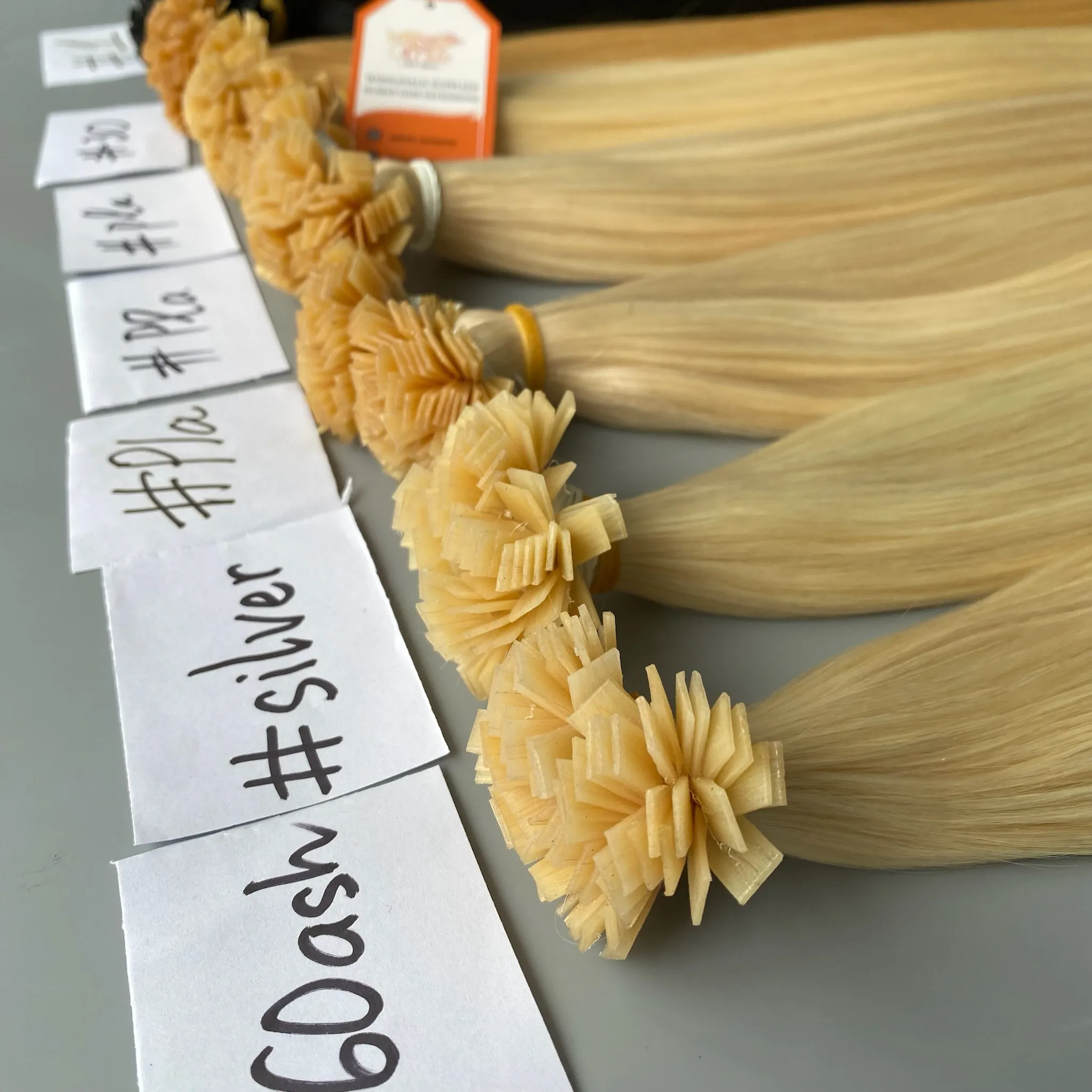 Top Quality Human Hair Flattip For Making Hair Extention Vietnamese Human Hair Cuticle Aligne Wholesale Price