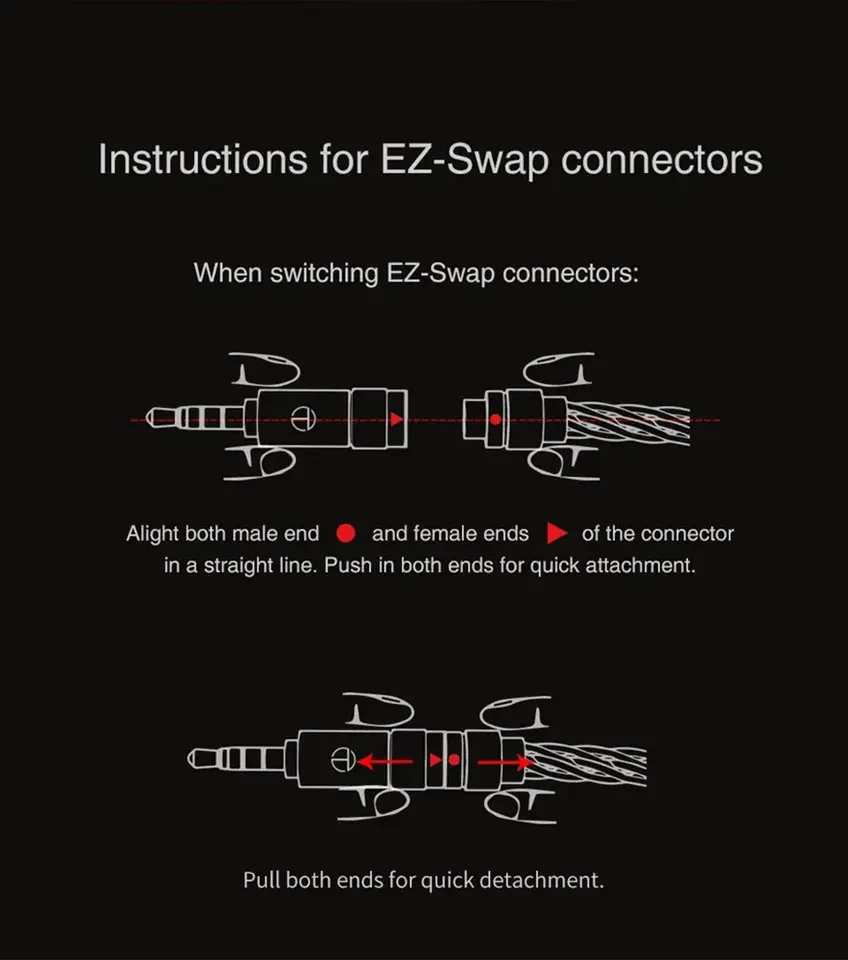 TRN Redchain 4 Core Earphones Silver Plated HIFI 0.75mm 0.78mm MMCX/2Pin Connector Upgrade Cable