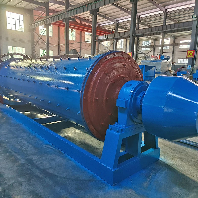 Automatic China ball mill manufacturer, continuous building materials  crushing equipment, horizontal drum stone powder machine