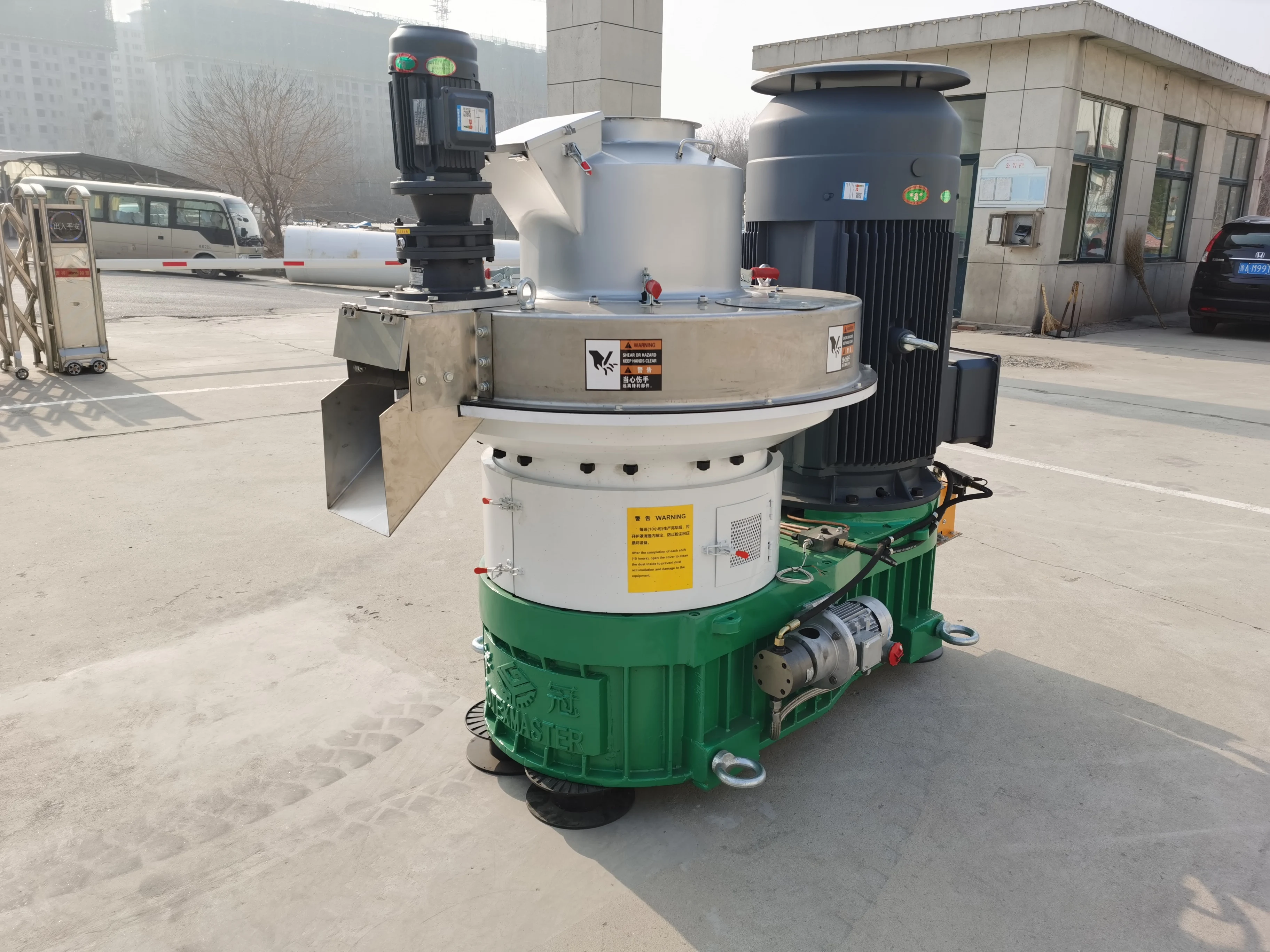 Rotexmaster industrial large capacity vertical ring die pellet machine wood pellet mill factory directly supply price