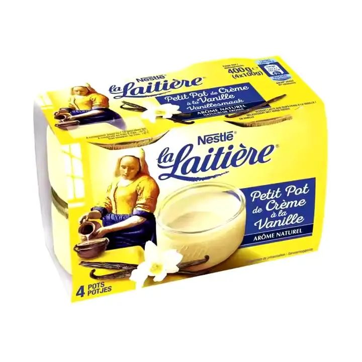 Непосредственный поставщик десертный крем Nestle La Laitiere 400 г оптом доступно по низкой цене