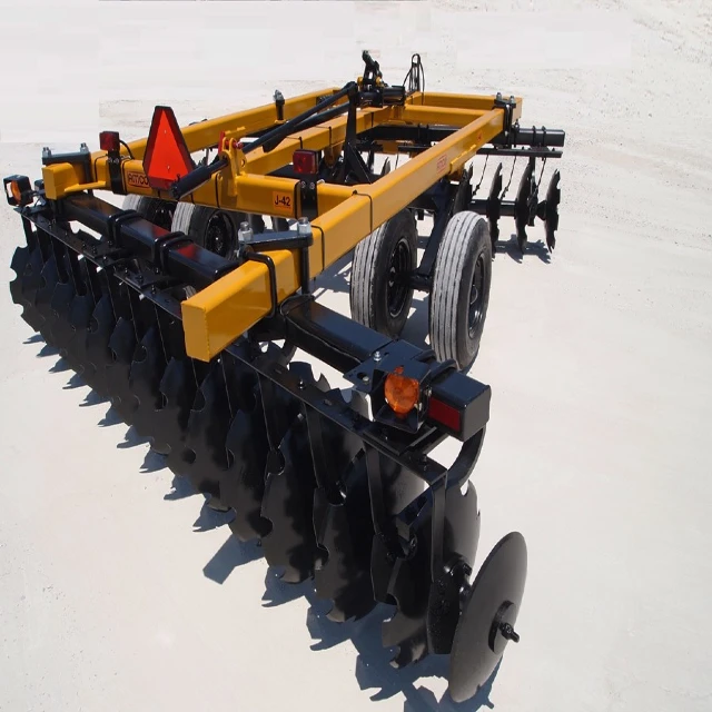 Disc Plough 120HP Tractor Implement 2.3m Disc Plough for tractors