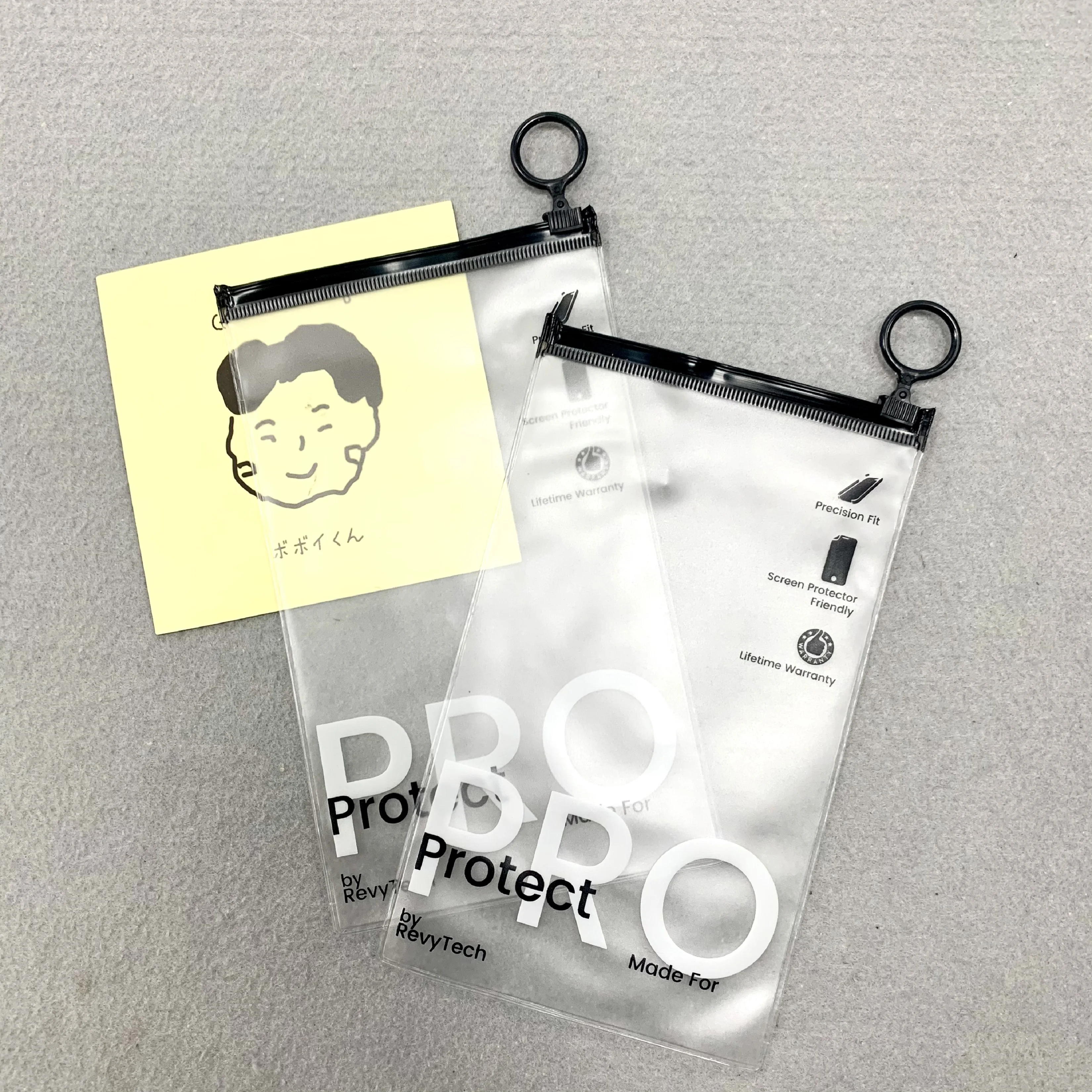 Custom printed Zipper Pouch frosted ziplock Packaging Bag For Phone case/ Socks Packaging Frosted Ziplock Bag
