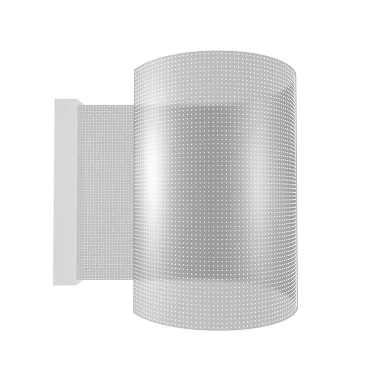 Interior Decoration Ultra Thin Flexible DC5V  P10 Full color LED Soft Transparent Film Screen