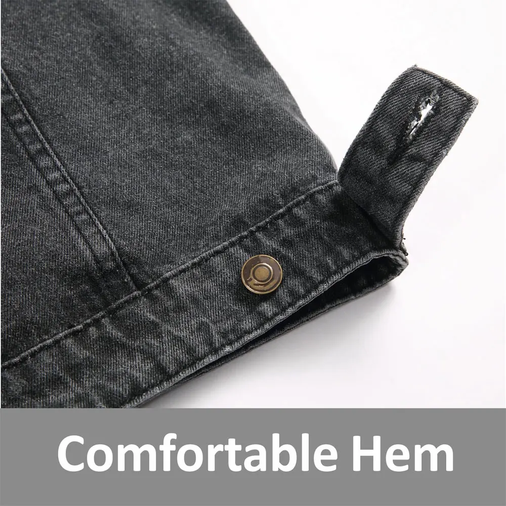 Latest Design Denim Vest Custom Logo Men High Quality Wholesale Casual 100% Cotton Biker Denim Vest Male Jeans