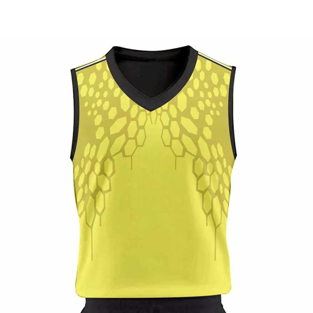 Top Quality New Design Men Custom Logo Volleyball Uniform Crew-Neck Sleeveless Volleyball Uniform At Qasaab Gloves Company