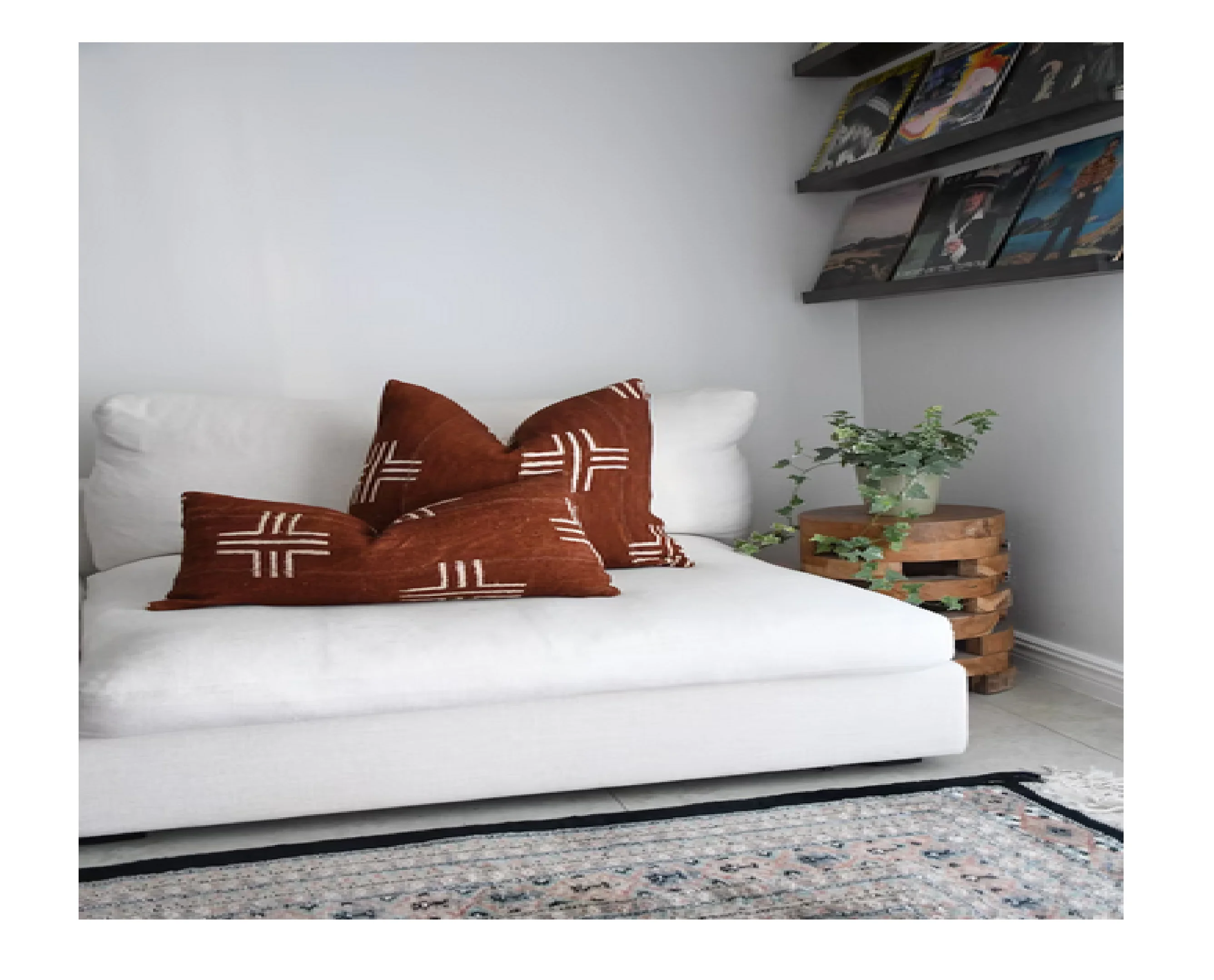 Wholesale Indian Handmade Block Printed African Mud Cloth 100% Soft Cotton Designer Boho Custom Throw Pillows Cushion Cover