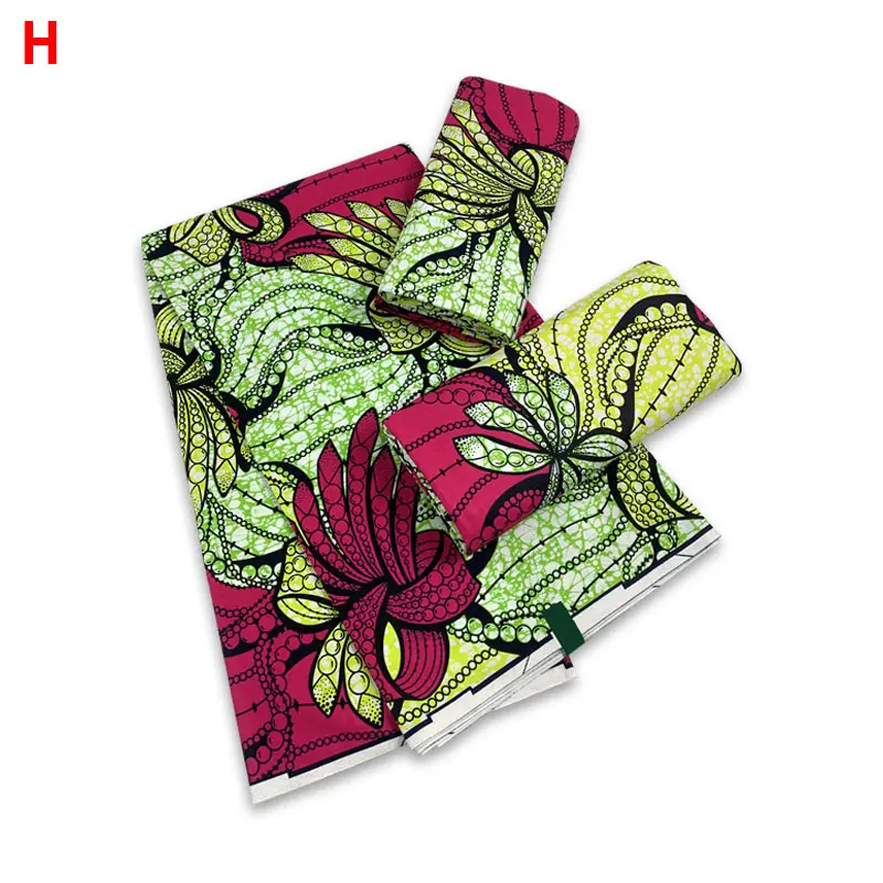Latest african wax fabric colorful pattern ankara wax print super soft cotton fabric for party