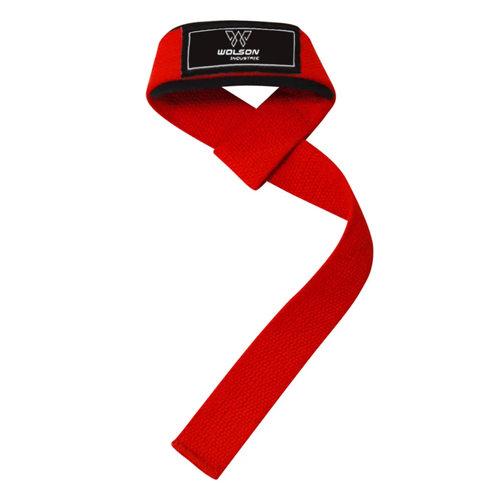 New Arrival High Grade Heavy Duty Cotton Makes Fitness Gym Accessories Lifting Wrist Wraps Weightlifting Straps Gym Gloves