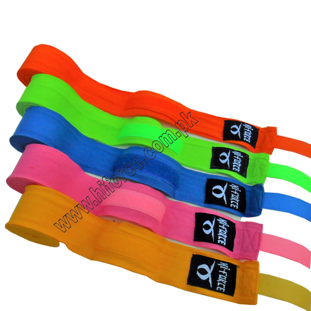 Custom Made Breathable Elastic Handwraps Boxing Bandages MMA Muay Thai Kickboxing