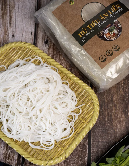 Рис вермишель пищевые продукты кипятить чтобы съесть натуральные ингредиенты Oem/Odm пластиковые пакеты вьетнамский оригинальный производитель