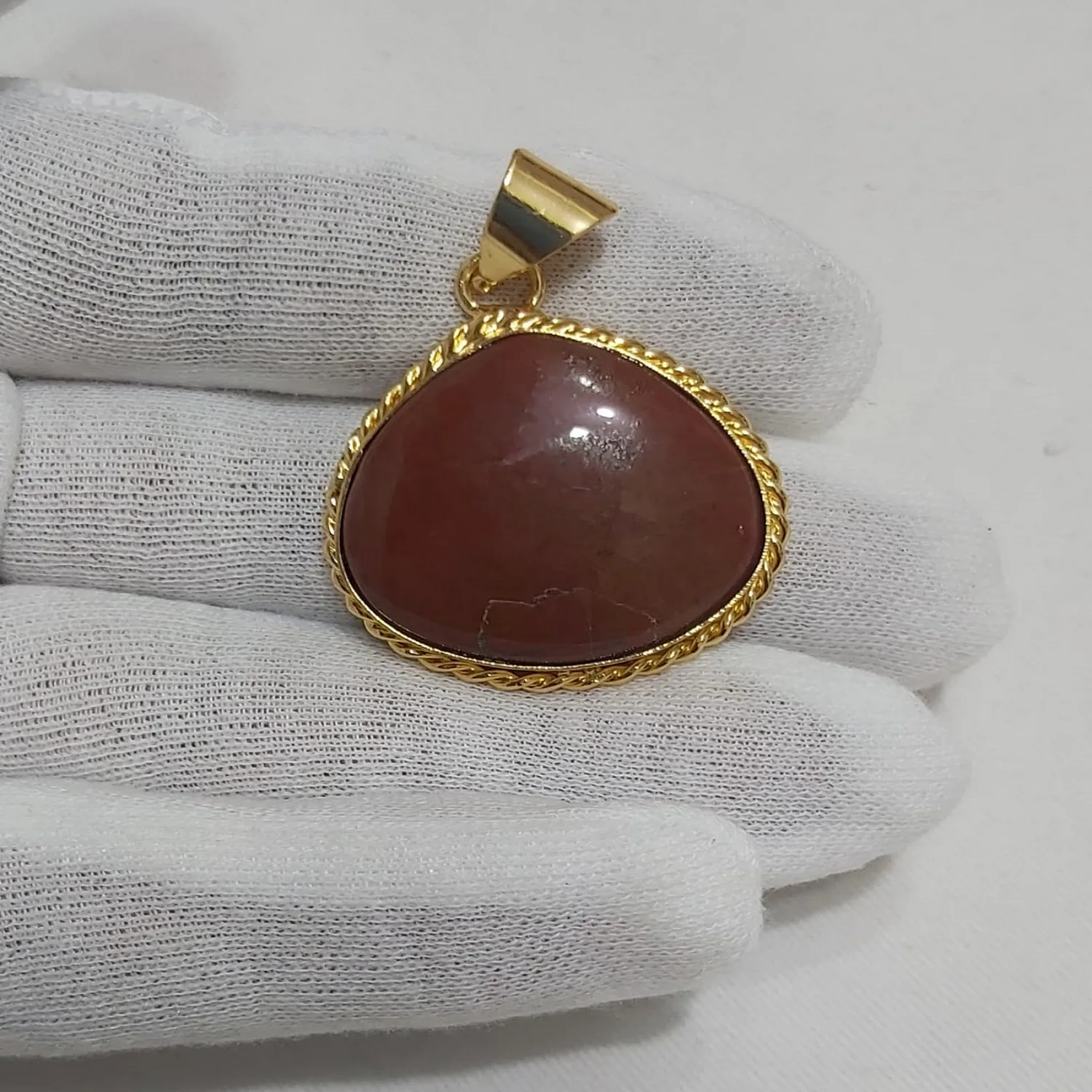 Natural crystal wholesale Gemstones Red Carnelian  Pendants With Silver Electroplated Bulk Quantity