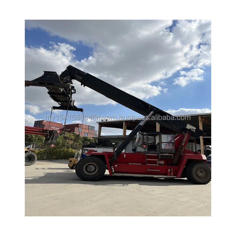 hot sale used kalmar 45ton reach stacker DRF450-60S5 at low price