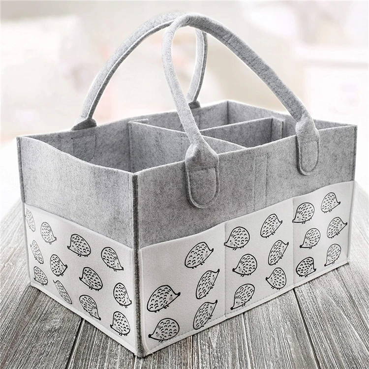 Waterproof diaper bags diaper caddy storage bag mummy storage bag with nice quality