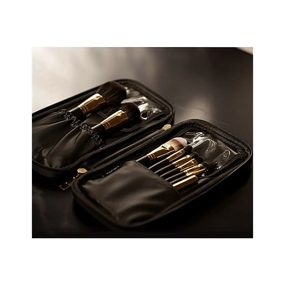 [Lucy&Co] Premium Product A VELVET BRUSH-8PCS WITH POUCH That is Soft, Non-irritating, and Has Excellent Coloring Power