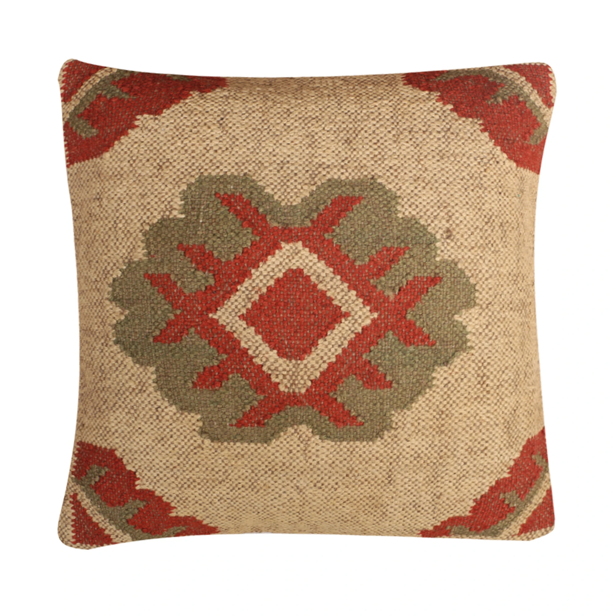 OEM Private Label Cushion Set Geometric Print Pattern in Multi Colors Cotton and Linen Material for Home Use on Sale