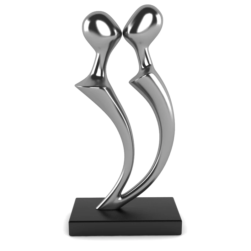 Handcrafted Aluminum Sculpture Exclusive Design Custom Size Aluminum Figurine Sculpture For Office and Home Best For Gifts