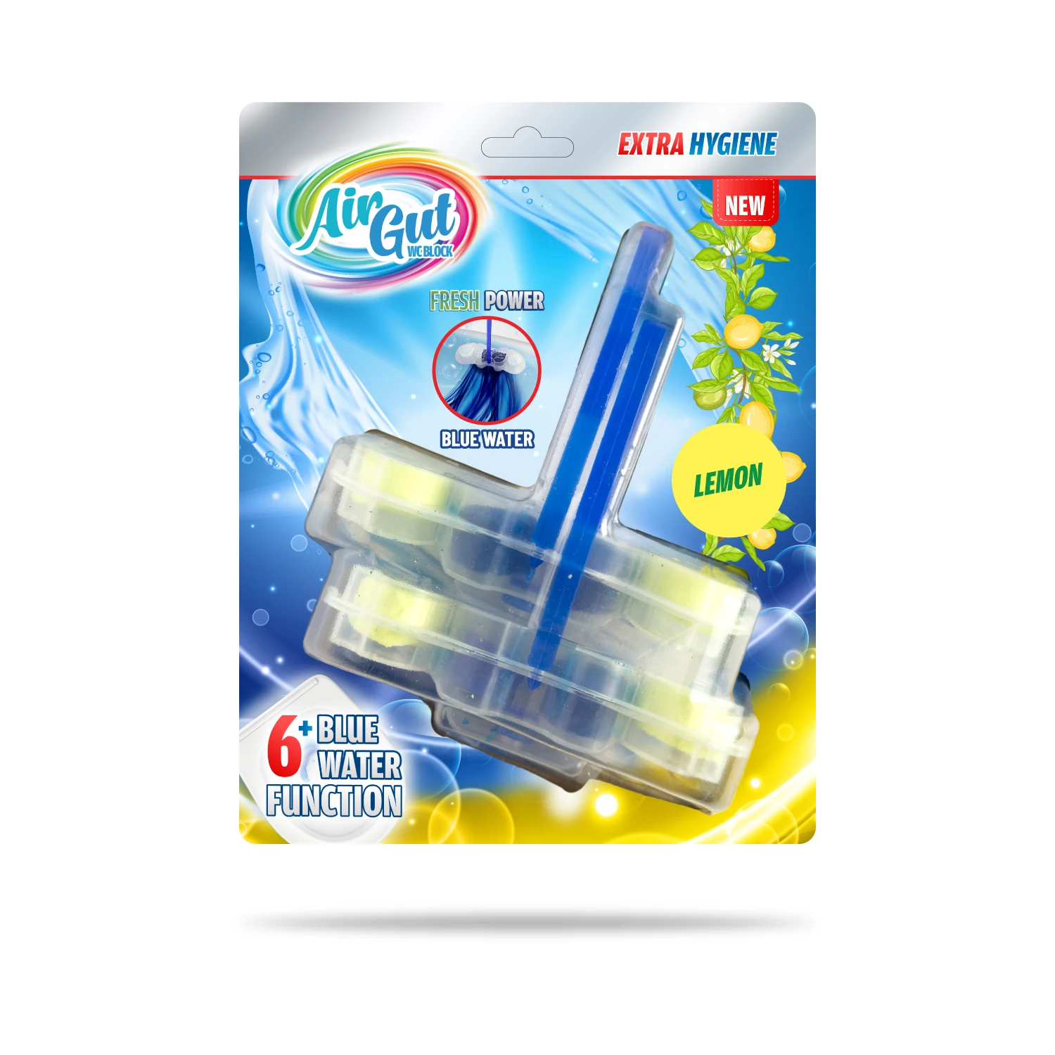 WC cleaner block magic toilet cleaner deodorant blocks toilet flush fragrance cleaner with blue water double set