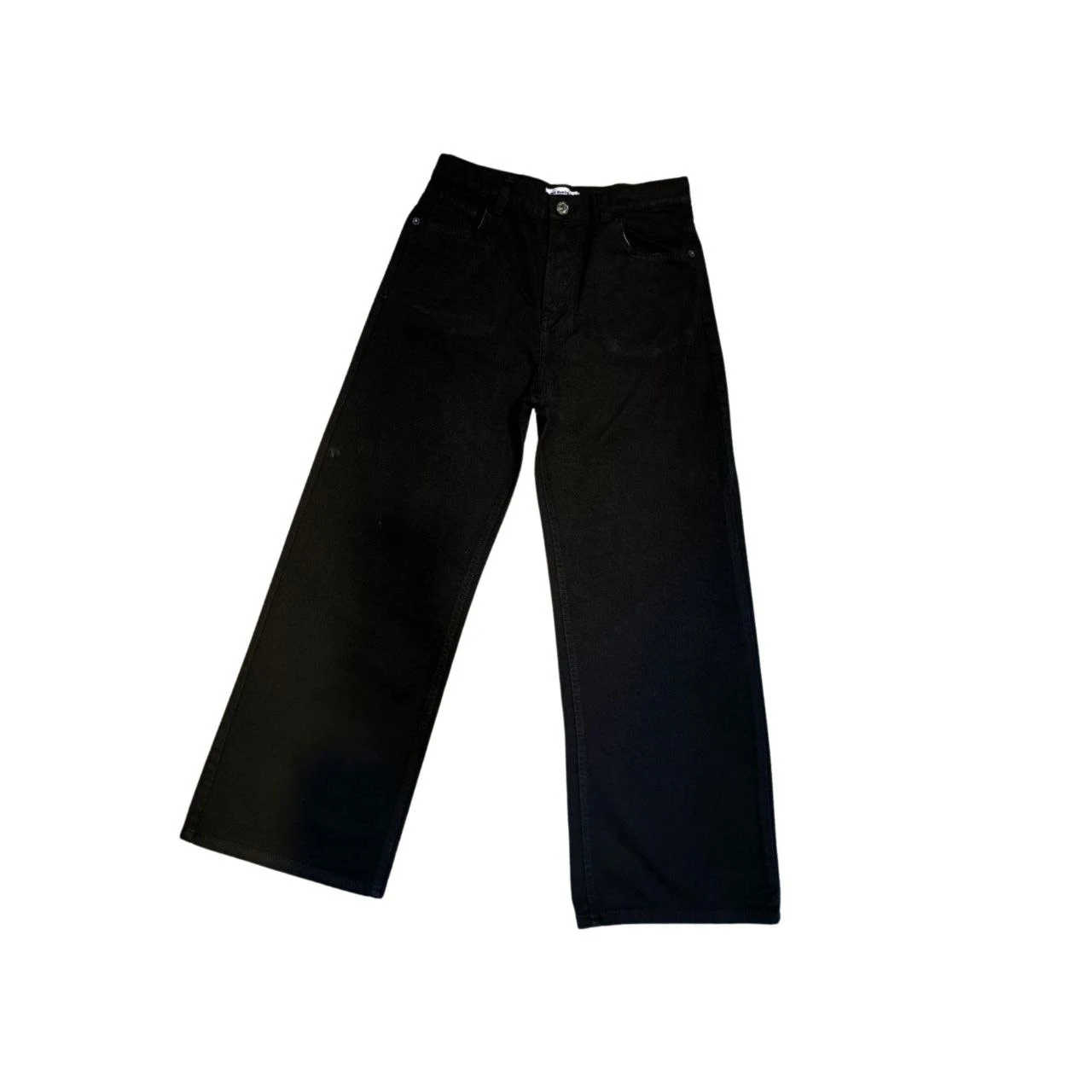 Модный производитель одежды легкие джинсы для девочек свободные прямые зауженные джинсовые брюки