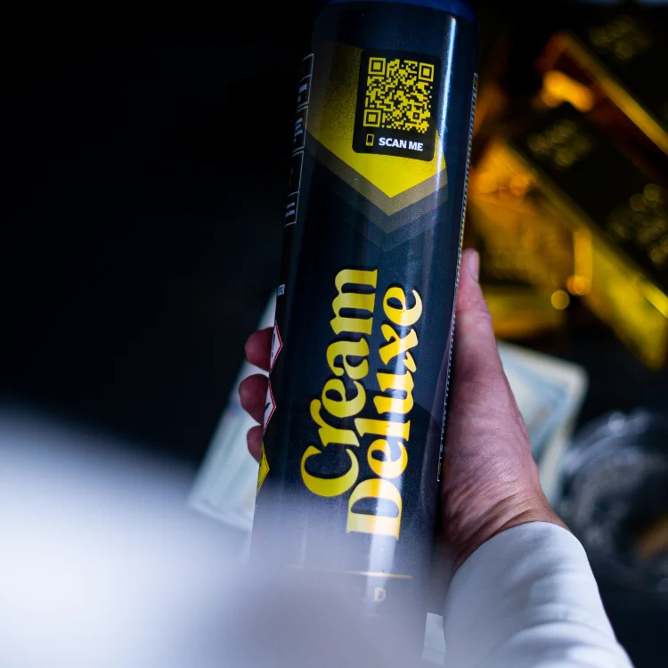 Widely Selling Export Quality 615g Aluminium Cream Deluxe Gold Whipped Chargers at Genuine Market Price