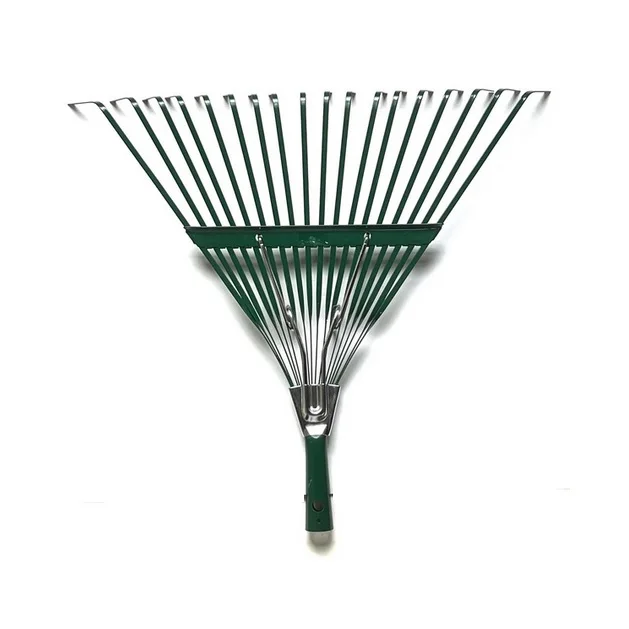 Грабли с листьями