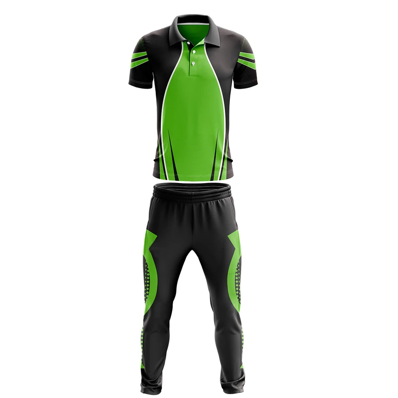 High Quality Professional Men Sports Wears Cricket Uniform Sets With Custom Logo Printing