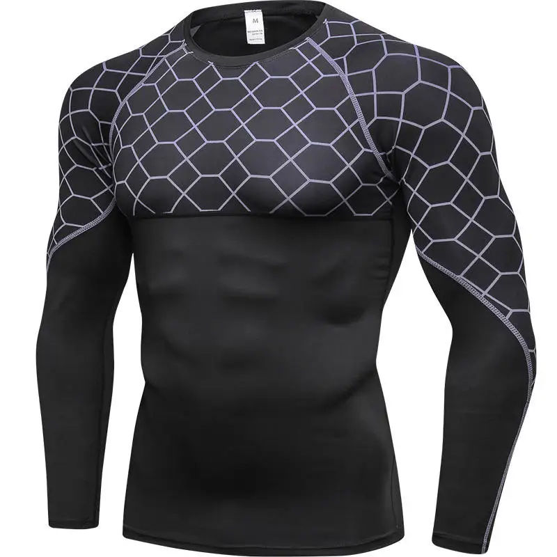 Rash Guard Men Best Quality Lycra Rash Guard Shirts Custom Blank Mens Sublimated Rash Guard