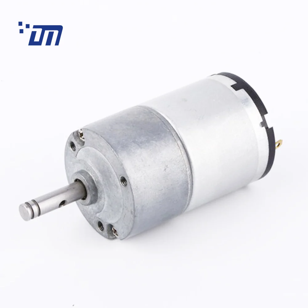 Customized DM-33RS528 Round Spur Gear Motor Permanent Magnet Dc Motor 12v 120 Rpm Gearbox 24 Volt for Range Hood