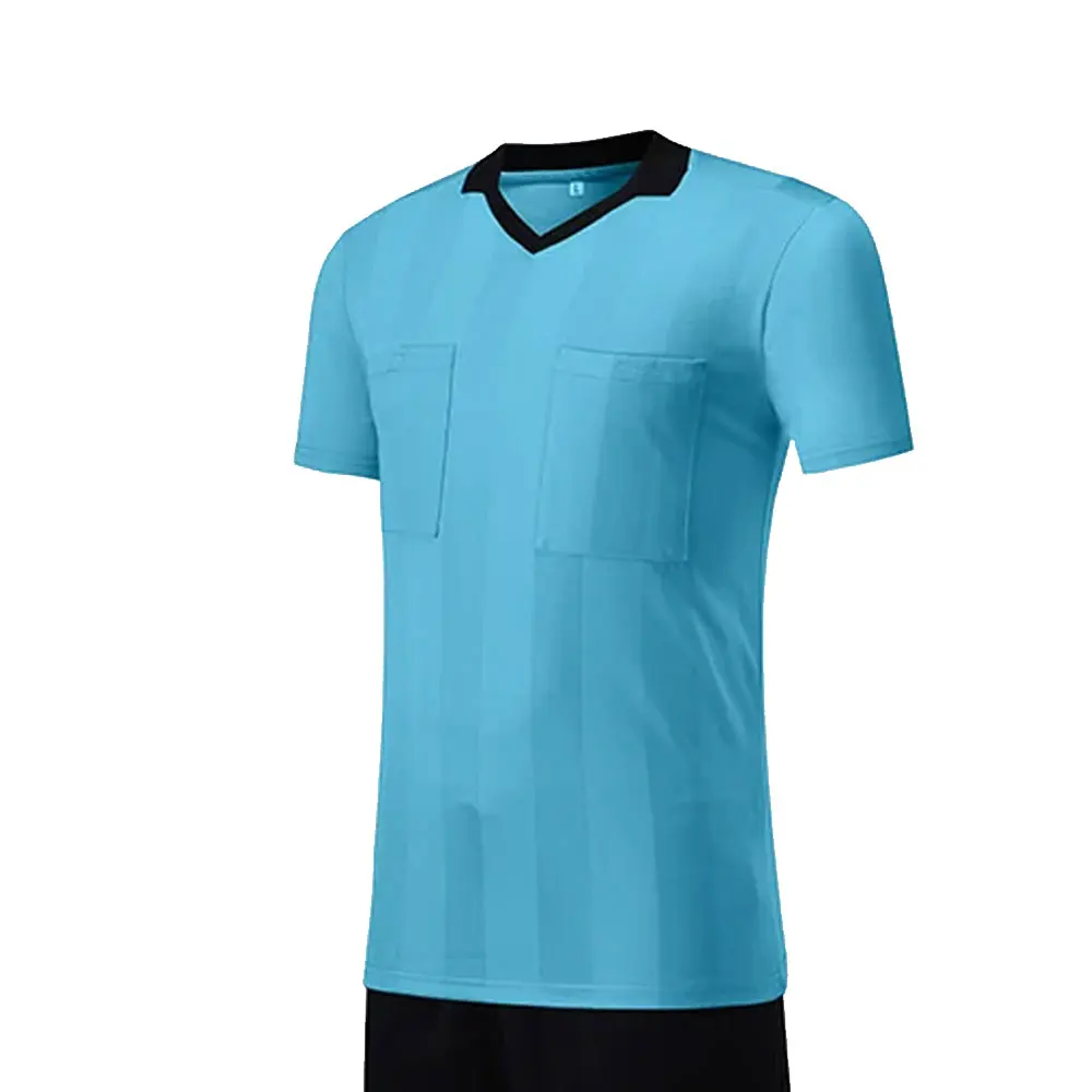 Wholesale Referee Uniforms Custom Made Logo Sublimation Printing Short Sleeve Shorts Basketball Shirt Blank Referee Uniforms