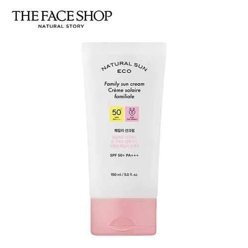 THE FACE SHOP NATURAL SUN ECO FAMILY SUN 150ML Korean Beauty Product Skin Care