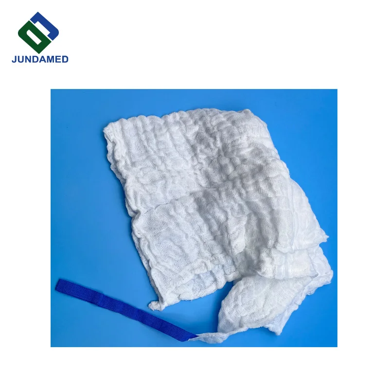 Medical Disposable Sterile Gauze Surgical Lap Sponges Surgical Towel Hemostatic lap sponge for surgery Absorbent lap sponge