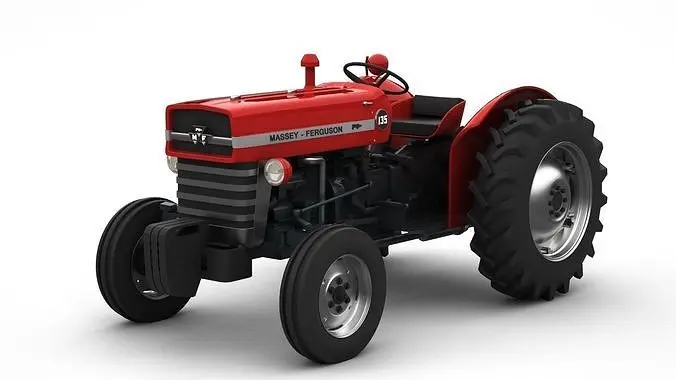 Massey Ferguson Tractor 135 with Cabin Farm Tractor For Agriculture and also Tractor Implements, Equipment