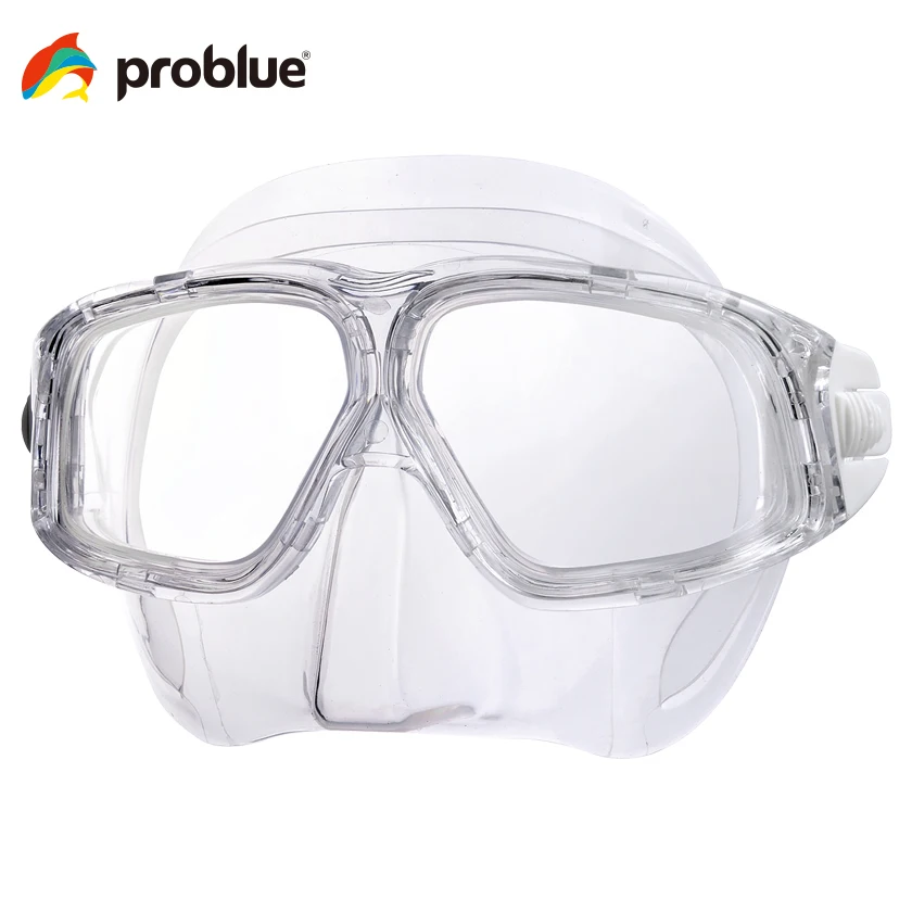 Adult Waterproof Anti-Fog Swim Mask with Custom Logo for Diving Scuba Diving Freediving Sports with Snorkel Feature OEM Accepted