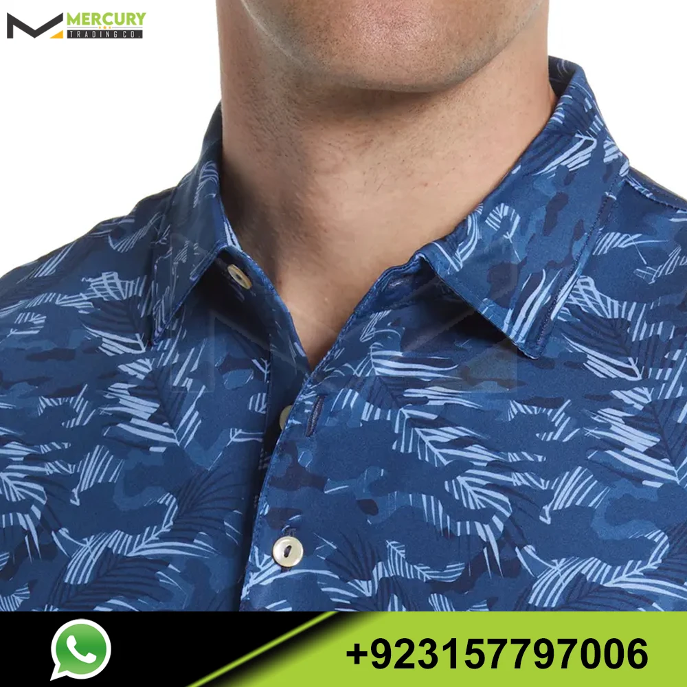 Customized Logo Printing New Design Light Weight Best Design Outdoor Wear Men Polo Shirt