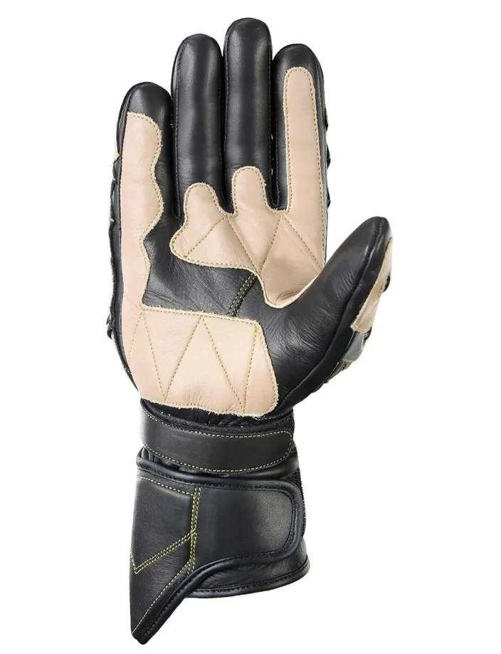 High quality custom motorbike leather gloves motor cross motorbike cycling waterproof gloves for motorcyclist