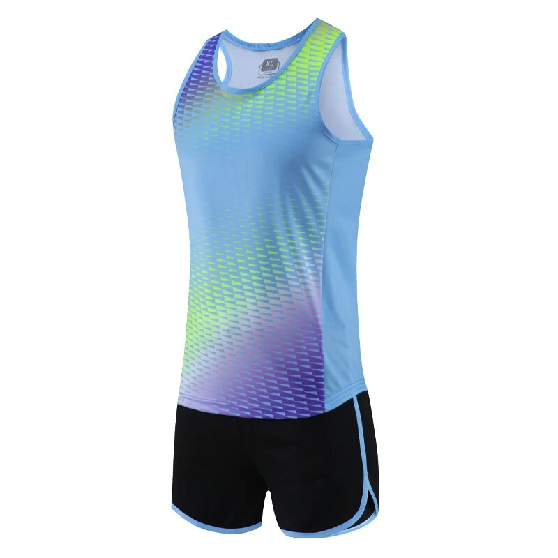 Track And Field Training Suits Women Quick Dry Running Clothes Uniform Sportswear Athletics Set Shorts Vest