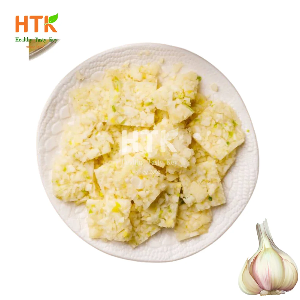 HIGH SELLING FROZEN GARLIC PASTE MINCED Origin In Vietnam 100% Organic OEM Factory for Food & Beverage Sauce