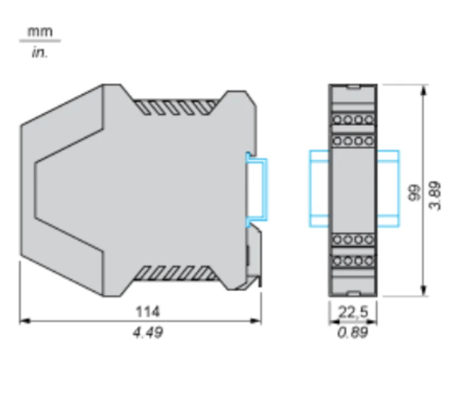 Original and new Safety Relays XPSAC5121
